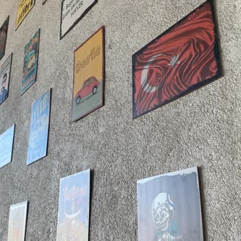 Retro Ahşap Poster Muhatap Bulamıyorum Çok İlginç