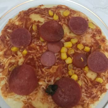 SuperFresh Dondurulmuş Pizzada Zeytinde Çıkan Çekirdek