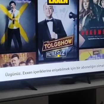 Exxen İçeriklere Erişememe Sorunu