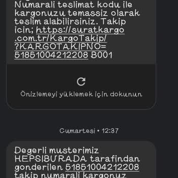 Lüleburgaz Sürat Kargo Da Eve Gelemeyen Kargo