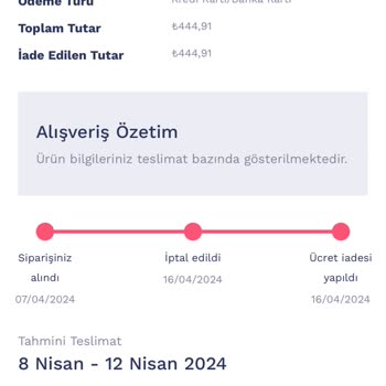 Penti Hediye Siparişimde Yaşanan Gecikme Ve İptal Hayal Kırıklığı