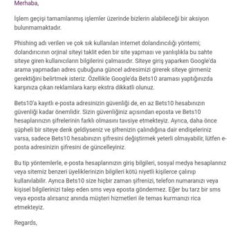 Bets10 Paramı Başka Birisi Çekti