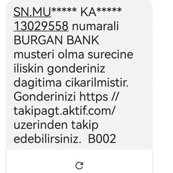 Burgan Bank Başvuruyu Tamamlamadan Üye Yapılması