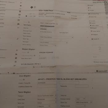 Profilo Yetkili Satıcı Ve Servis Deneyimi Üzerine Müşteri Şikayeti