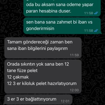 Pelet Isınma Dünyası (Instagram: pelet_karaman) Pelet Karaman Ürünleri Göndermiyor