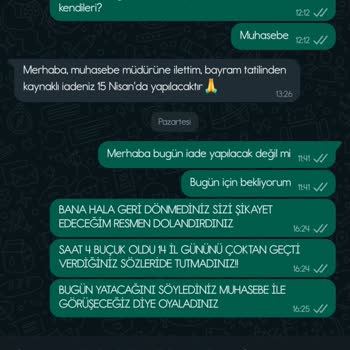 DüğünümüzVar İptal İşleminde Yaşanan Gecikme Ve Mağduriyet