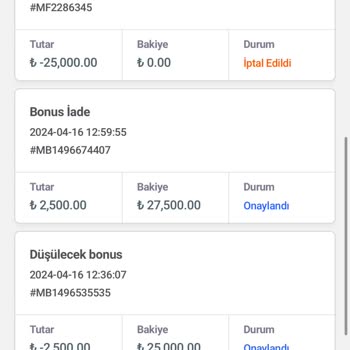 Betkom Bakiyem Haksız Yere Silindi