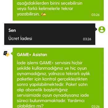 Geforce Now Game+ Üyeliği Otomatik Paket Yenileme Para İadesi.
