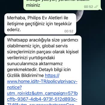PHILIPS Ev Aletleri Philips Hediye Çeki Gelmiyor