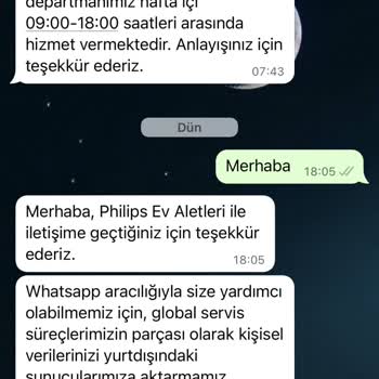 PHILIPS Ev Aletleri Philips Hediye Çeki Gelmiyor