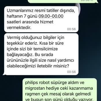 PHILIPS Ev Aletleri Philips Hediye Çeki Gelmiyor