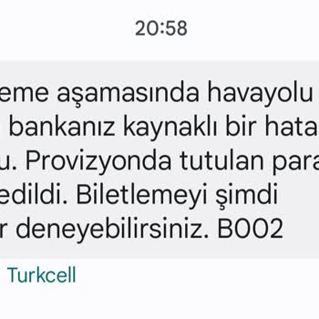 Enuygun.com Uçak Bileti Ödeme Yaptım Elimde Bilet Yok