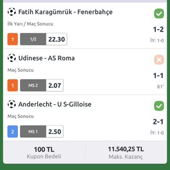 Bilyoner Kuponun İçin Yardım