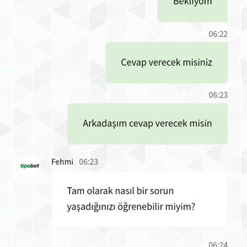 Tipobet Bahis Sitesi Şikayet