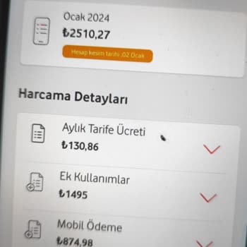 Vodafone'dan Şikayetçiyim Mağdurum