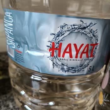 Hayat Su Danone İçecek Sararması