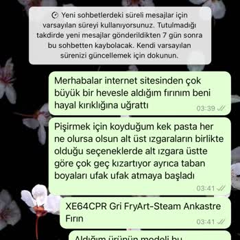 Ferre Müşteri Memnuniyetsizliği: Yeni Fırında Yaşanan Sorunlar