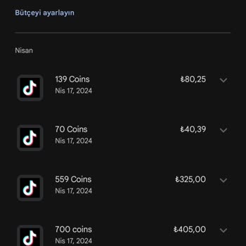 TikTok Para İptal Talebi İstiyorum