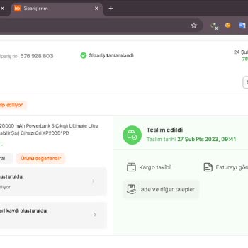 Hepsiburada Energizer 20000 Mah Powerbank