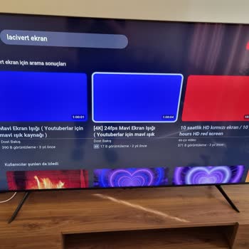 Samsung QLED 65" Yatay Çizgi Sorunu ( Tamir Edilemiyor! )