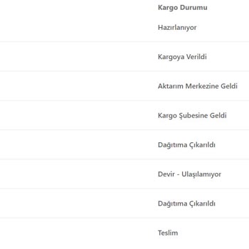 Bir Günde Kargo Kargomu Teslim Etmiş Olarak Gösteriyor