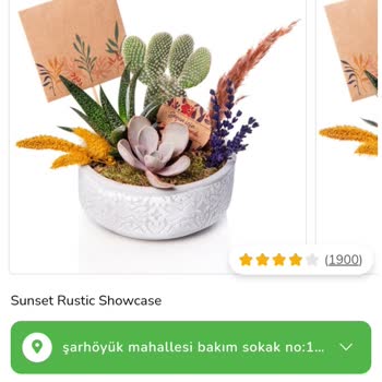 ÇiçekSepeti Görselle Alakasız Ürün Satmaya Çalışıyorlar