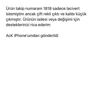 MySteep (mysteep.com.tr) Yanlış Ürün Gönderimi Ve İletişim Sorunu