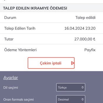 Bahigo Para Çekme Sorunu