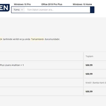 Soft Exen 2021 Office Siparişim