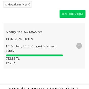 Tuba Butik İade Ettiğim Ürünün Ücretini Yatırmıyor
