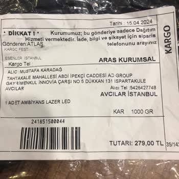 Fest Danışmanlık ve Depolama Reklam Görselinde Göründüğü Gibi Değil