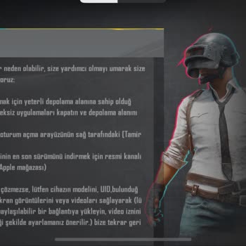 PUBG Mobile Oyundan Atma Sorunu