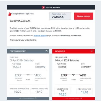 THY Biletimizin Haber Verilmeden Ajet Firmasına Değiştirilmesi