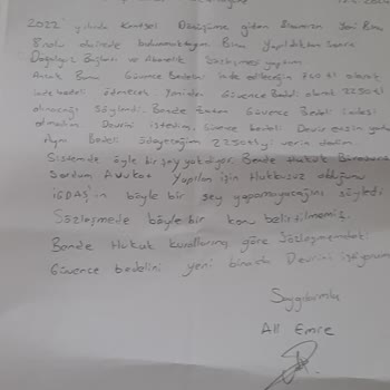 İGDAŞ Hukuksuz Bir Şekilde Tekrar Güvence Bedeli İstemesi