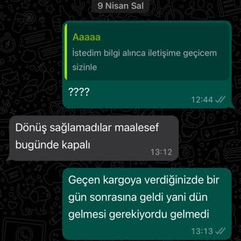 Allmiss Giyim Trençkot İade Ve Değişim Sürecinde Yaşanan Mağduriyet
