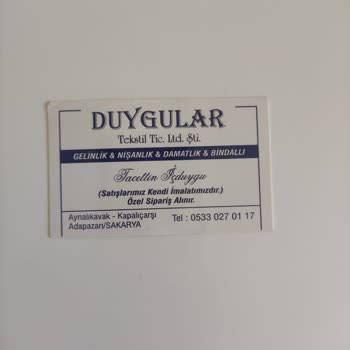 Duygular Gelinlik Gelinlik Dikemediler, Peşin Verdiğimiz Parayı Geri Göndermiyorlar