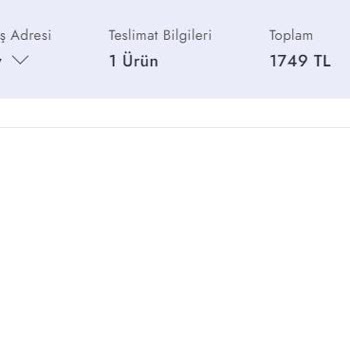 Boyner Siparişimi İptal Etti