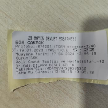 29 Mayıs Devlet Hastanesi Randevu Saatinde Doktor Yok: Çocuğum Ağlıyor