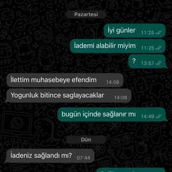 Slatra Ücret İadesi Yapmıyorlar