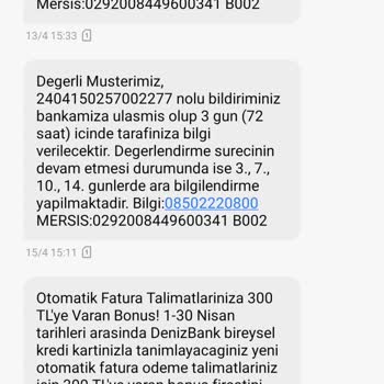 Denizbank ATM Para Yatırma Sorunu Ve Müşteri Hizmetleri Mağduriyeti