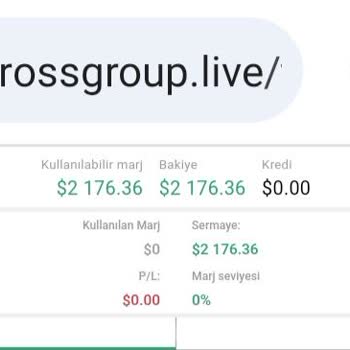 Cross Group Hesabından Paramı Çekemiyorum
