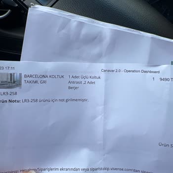 Vivense Garanti Kapsamındaki Koltuk Problemi