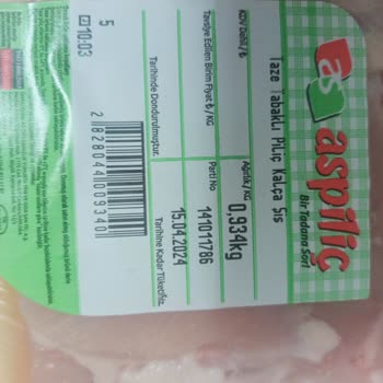 Yunus Market Bozuk Donmuş Tavuk Ürünleri