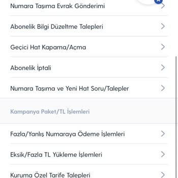Turkcell'in Hiçbir Platformundan Şikayet Talep Açılmıyor.