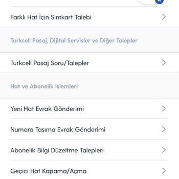 Turkcell'in Hiçbir Platformundan Şikayet Talep Açılmıyor.