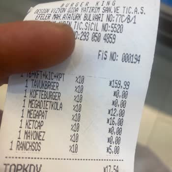 Burger King Zorunlu Menü Değişikliği