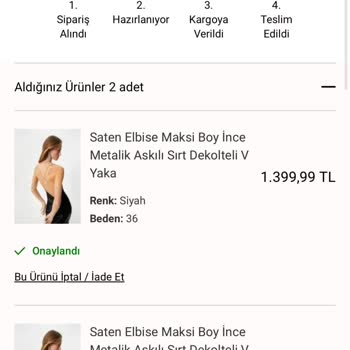 Koton Siparişin Yavaşlığı Gecikmesi