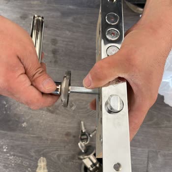 Mono Çelik Kapı Verilen Özel Sipariş Kanat Genişliği 1 Metre.