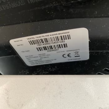 Vestel Taze Filtre Kahve Makinesi / Yedek Parça Sorunu!