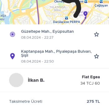BiTaksi Uygulamasında Fazla Ücret Sorunu